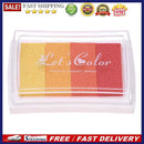 4 Colors Gradient Inkpad DIY Stamp Colored Ink Pad Printing Stationery(3)