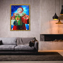 5D DIY Special-shaped Diamond Painting Santa Claus Cross Stitch Embroidery