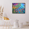 Colorful Texture Circle Oil Paint By Numbers Kits Canvas DIY Picture Craft