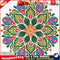 DIY Mosaic Mandala Pattern Part Special Shape Diamond Painting Kit (YK134) Newly