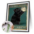 Retro Animal Poster Oil Paint By Numbers Kits Canvas DIY Home Decoration Gi