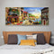 Spot Drill Handicraft Full Drill Diamond Painting Streetscape Mosaic 80x40CM