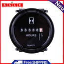 High Accuracy Hour Feet for Marine Boat Engine 2" Round Waterproof Me