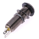 1pc Long Threaded Stereo Brown Copper Output Jack for Electric Guitar Bass Newly