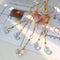 Crystal Wind Chimes Wall Window Door Hanging Ornaments Room Garden Home Decor