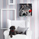 5D DIY Diamond Painting Kits Full Square Drill Rose Flower Wolf Mosaic Picture