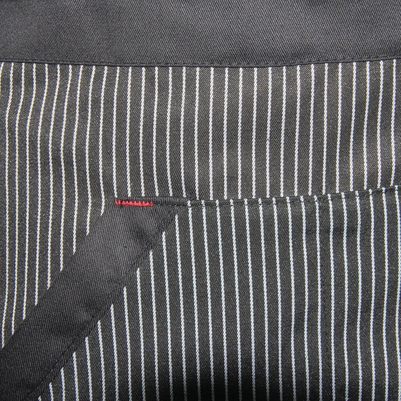 Universal Unisex  Stripe Bib Apron with  Pockets Chef Cook Tool Coffee A