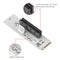 NGFF M.2 to PCI-E 4X Riser Card M2 Key M to PCIE X4 Adapter with LED Indicator