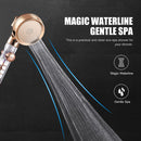 High Pressure Shower Heads Handheld Turbo Fan Spray Shower Head Nozzle (A) Newly