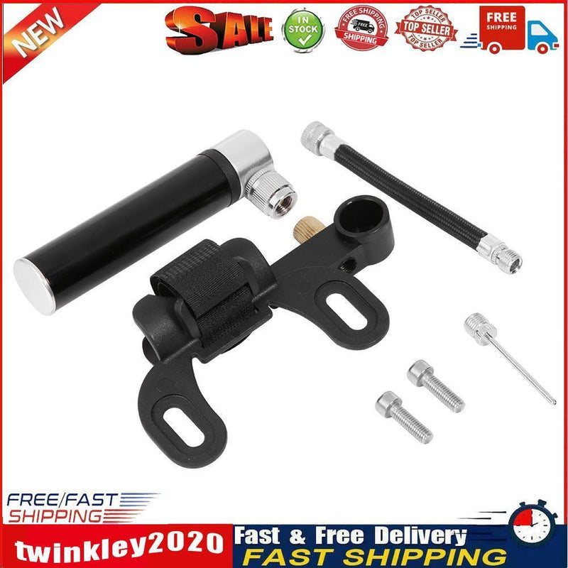 Mini Bicycle Aluminum Alloy Cycling Hand Air Pump  Portable Tire Inflator Newly