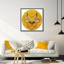 Stamped Cross Stitch Kit Flying Phoenixes Embroidery Canvas 11CT Needlework Set