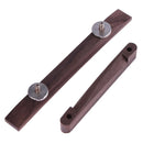 1pc 6 String Archtop Jazz Guitar Adjustable Floating Rosewood Bridge Parts Newly