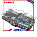 Everpert Car Stereo Fuse Holder/Distributor, 4-Way Fuse Box