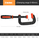 Quick Release G Type Strong Clamp for Woodwork C Clamping Device (3 inch) Newly