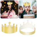 Hat Wedding Decor King Crowns Birthday Hat Paper Crown Cap Prince Princess Hats