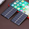 Portable 0.3W 3V Solar Panel Charger 65x48mm Mini DIY Solar Module (2pcs) Newly