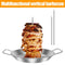 Stainless Steel Roasting Meat Spit Skewer Kitchen Supplies Meat Spit Stand Kits