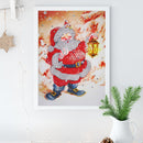 5D DIY Part Special Shape Drill Rhinestone Diamond Painting Santa Claus Handw