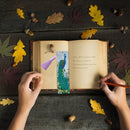 Tassel DIY Special Shaped Diamond Painting Bookmark Kit (AA270 Peafowl)