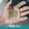 Hand USB Cable Winder Desktop Management Clips Mouse Headphone Wire Organizer