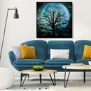 5D DIY Diamond Painting Full Drill Tree and Moon Cross Stitch Embroidery Decor