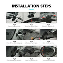 Motorbike Helmet Headset BT-12 Motorcycle Intercom Wireless Bluetooth Headphone