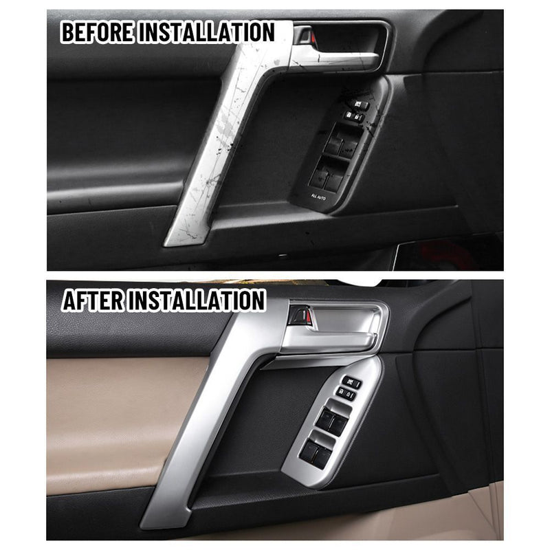 Door Handle Decoration Auto Parts Handle Guard CaseFor  Prado FJ150 150 10-18