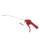 Red Plastic Handle Angled Nozzle Air Duster Blow Gun Pneumatic Tool (Long) Newly