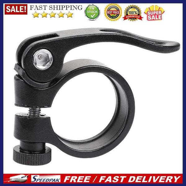 Aluminum Ultralight 31.8mm Seatpost Clamp Quick Release MTB Road Bike Seat