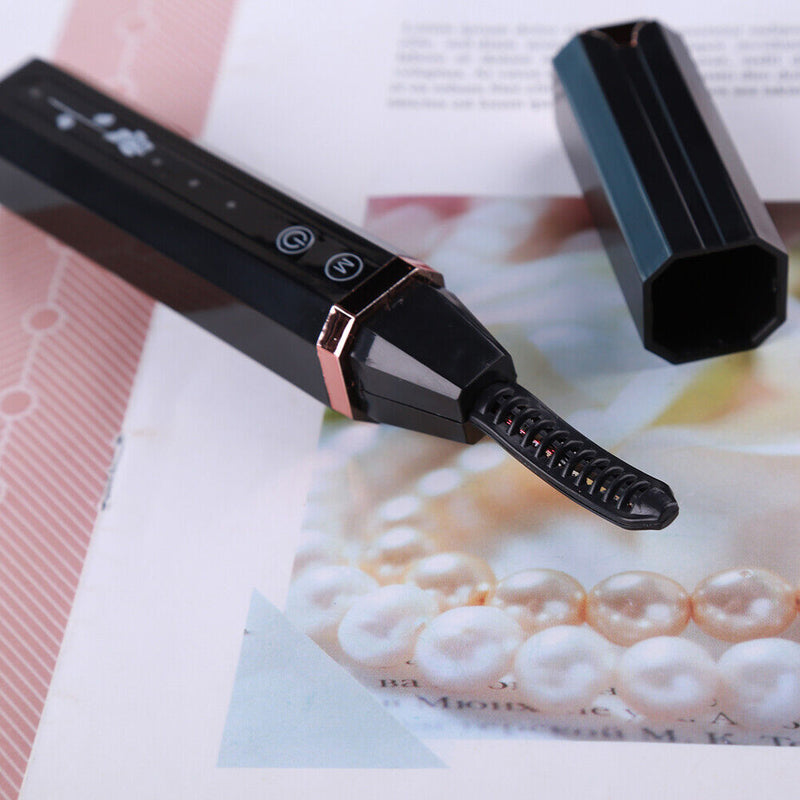 Long Lasting Eye Lash Perming Electric Heated Eyelash Curler Extension Tool