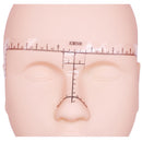 Practical Permanent Makeup Eyebrow Skin Ruler Paste Tattoo Measuring Tools