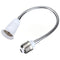10pc E27 LED Light Bulb Lamp Holder Flexible Extension Adapter Socket(60cm)