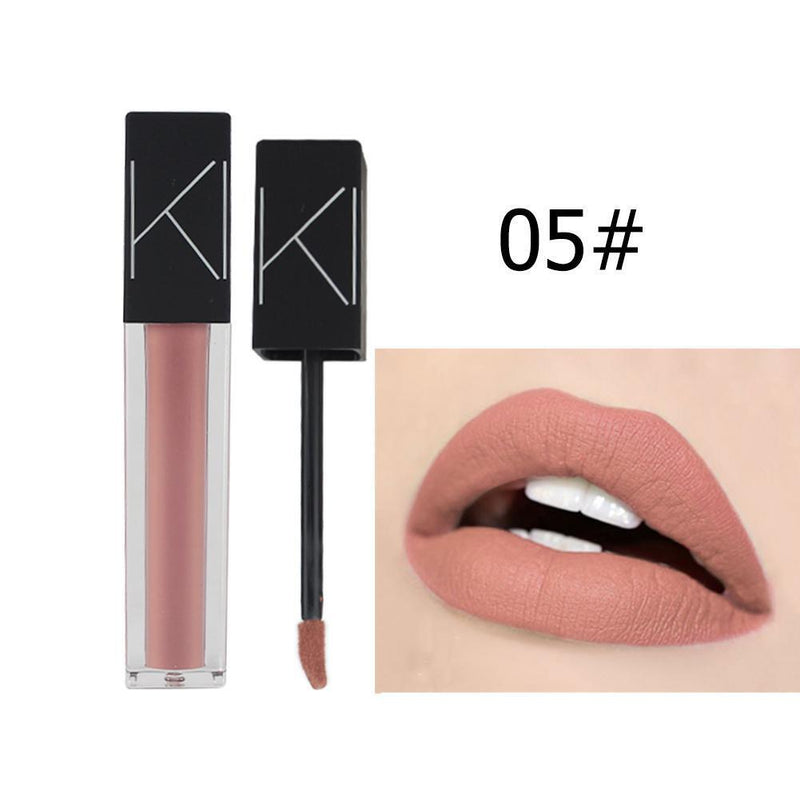 KIMUSE Long Lasting Moisturizing Waterproof Liquid Lipstick Lip Gloss (05)