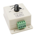Lamp LED Single Color Dimmer Manual Adjustable DC 12V 24V 8A Knob Dimmer Switch