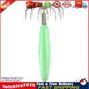 12-Claw Luminous Squid Hooks Glow in Dark Octopus Fishing Jig Hook (35g) Newly