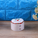 Christmas Cupcake Cotton Towels Xmas Gifts 30x30cm(Snowman)