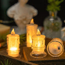 #A LED Flameless Candle Lights Electronic Tea Lights Ornament Wedding Home Decor