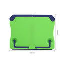 Portable Music Stand Hand Roll Desktop Reading Frame Flat Holder (Green) Newly