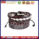 Multi-Layer Handmade PU Retro Braided Bracelet Jewelry for Men Women(9)