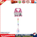 Diamond Drill Rainbow Collection Crystal Prisms Wind Chime (Two Gnomes) Newly