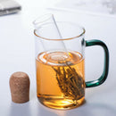 Home Pipe Glass Tea Tools Accessories Mug Tea Strainer Filter Tea Spoon Infuser