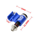 MUQZI 5pcs/Set MTB Bike Hydraulic Brake Cable Housing Adapter Clip (Blue) Newly