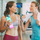 1000ML One-button Lock Sports Water Cup Leak-proof for Gym Outdoor (Green) Newly