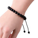 Lymphatic Drainage Black Obsidian Bracelet x 1 X2G7