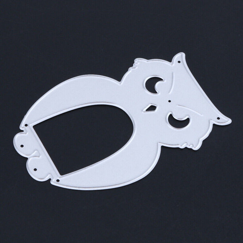 Beautiful Owl DIY Machining the DIY Animal Carbon Steel Stencil Scrapbook Sti