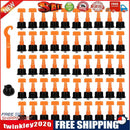 50pcs Level Wedges Tile Spacer for Flooring Wall Tile Leveler Locator Plier