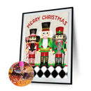 Diamond Painting Merry Christmas Nutcracker Full Round Drill Picture for Home