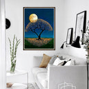 5D DIY Full Drill Diamond Painting Moon Cross Stitch Embroidery Mosaic Kit