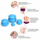 Silicone Anti Cellulite Cup Chinese Acupuncture Rubber Cupping Vacuum Massagers