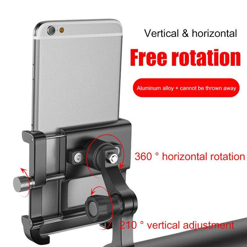 GUB Plus 11 Bicycle Phone Holder Aluminum Motorcycle Adjustable Stand Bracket